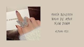 Maria Becerra - Nada De Amor (Slow Down)