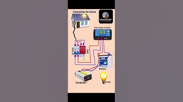 Easiest way to connect your solar system #solartips #battery #solarrepair #solar #solarpanels