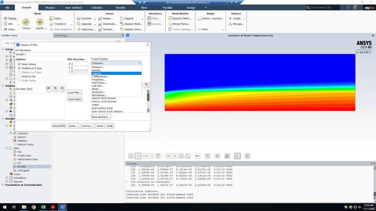 Turbulent Flow example solution - YouTube