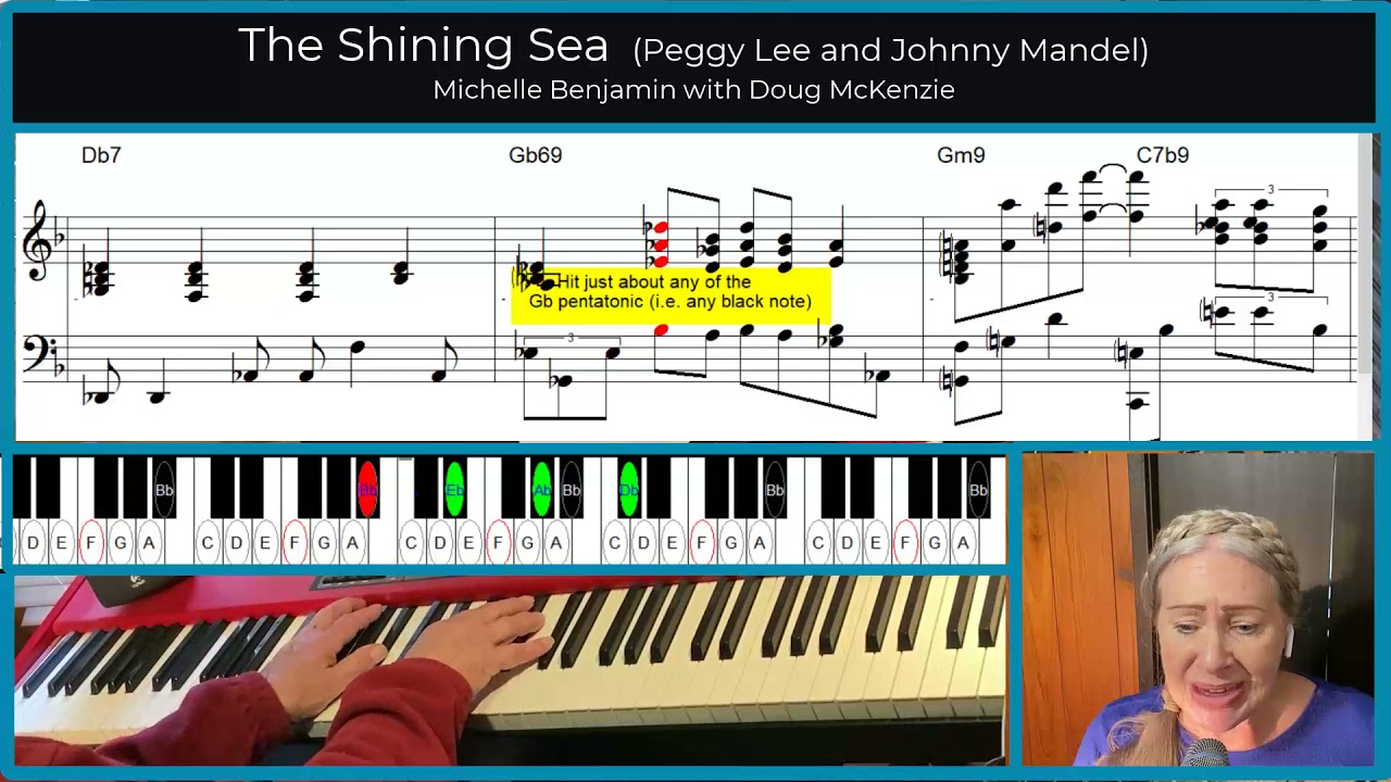 Guarda "The Shining Sea' - Michelle Benjamin with Doug McKenzie su YouTube Guarda "The Shining Sea' - Michelle Benjamin with Doug McKenzie su YouTube