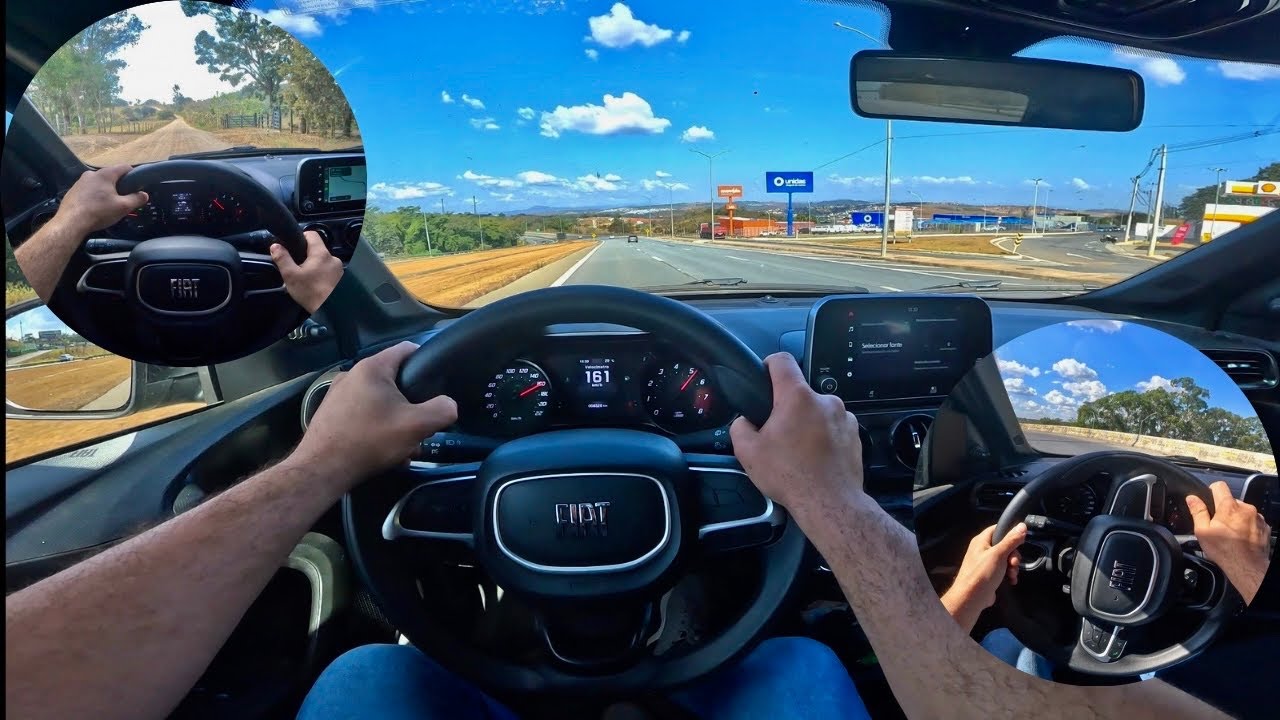 DÁ PRA VIAJAR DE ARGO 1.0? Testei o Consumo e Desempenho na Estrada! 🚗🚀