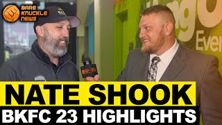 Nate Shook Says Bkfc Is Getting More And More Exciting Interview At Bkfc 23 Wichita