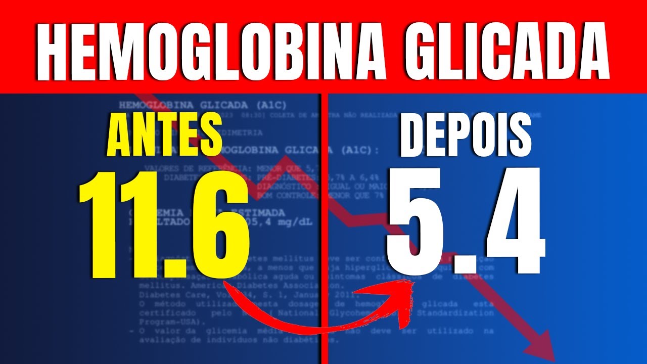 Como baixar a hemoglobina glicada de uma vez por todas - YouTube