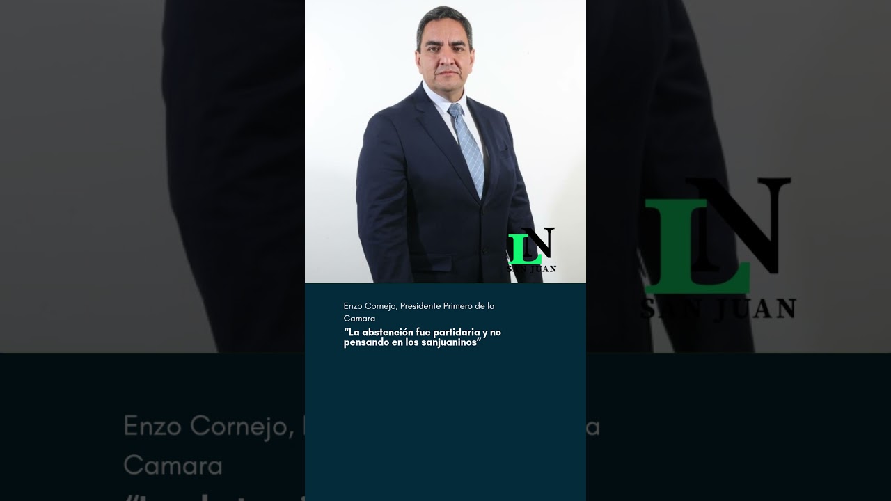 “La abstención fue partidaria y no pensando en los sanjuaninos”