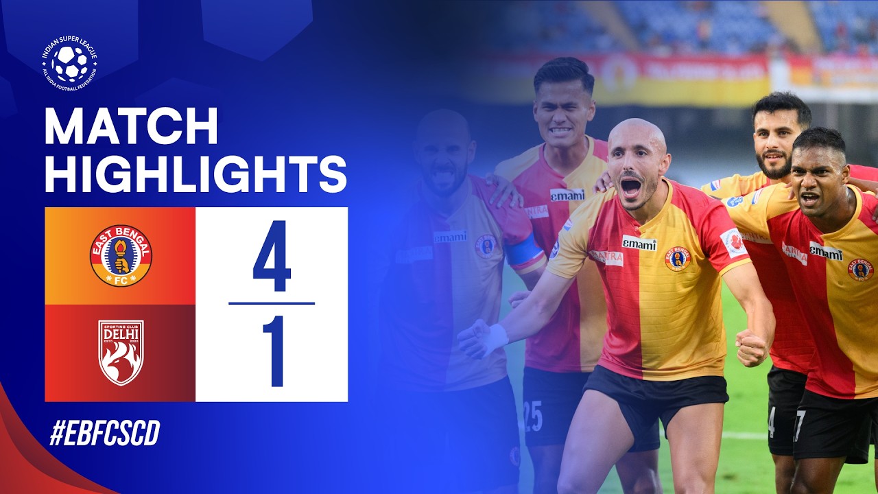 GW 2 Highlights | East Bengal FC 4-1 SC Delhi | ISL 12
