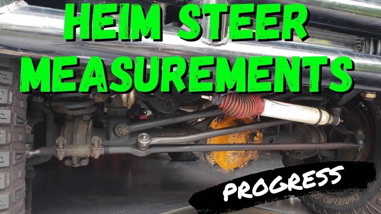 Early Bronco Heim Steer Getting Proper Measurements YouTube