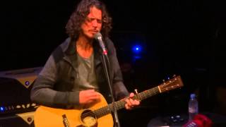 &quot;Cleaning My Gun&quot; Chris Cornell@Santander Performing Arts Center Reading, PA 11/22/13