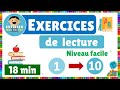 Compilation  exercices de lecture  niveau facile