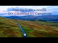 Fully Electric Campervan: First Trip 860 miles to Scotland (Nissan e-NV200)
