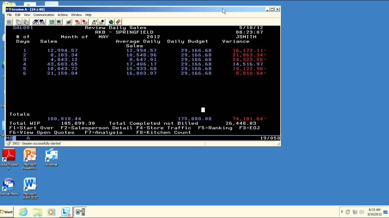 Changing Windows and AS400 Passwords - YouTube