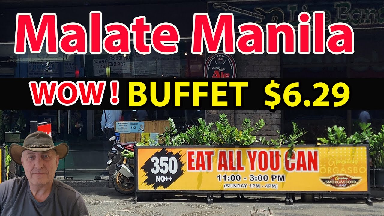 BEST value for money buffet in Malate Manila