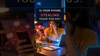 Is Your Phone Stealing Your Focus? | Study Smarter with dhimantAI #Shorts
