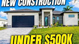 Inside a Brand New Cape Coral Pool Home 🏡 | Modern Luxury Under $500K