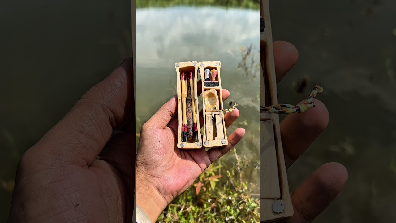 This Micro Fishing Setup Looks Fake… But It WORKS 😳🎣 