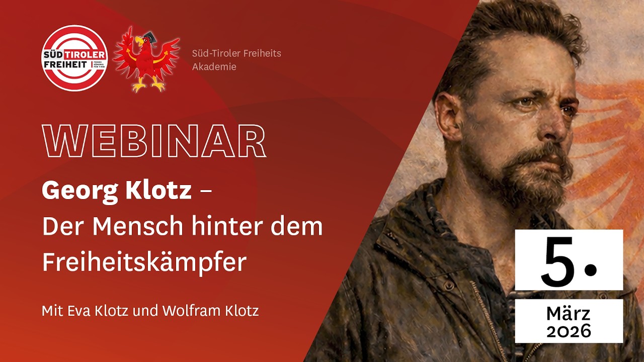 Webinar: Georg Klotz – Der Mensch hinter dem Freiheitskämpfer