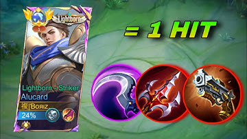 ALUCARD NEW SHOT-GUN BUILD 2025!! (must try) -MLBB