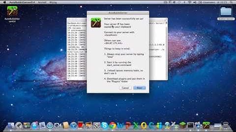 Hoe maak ik een Minecraft 1.3.2 Bukkit Server Voor De Mac (Noob Friendly!) - Deel 1