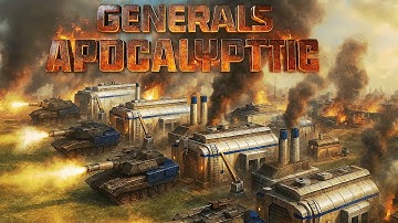 IRONSIDE + Super Colonel Button vs 7 USA BOSS - Command & Conquer Generals Apocalyptic
