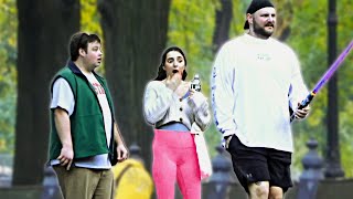 Wet Fart Prank In Central Park