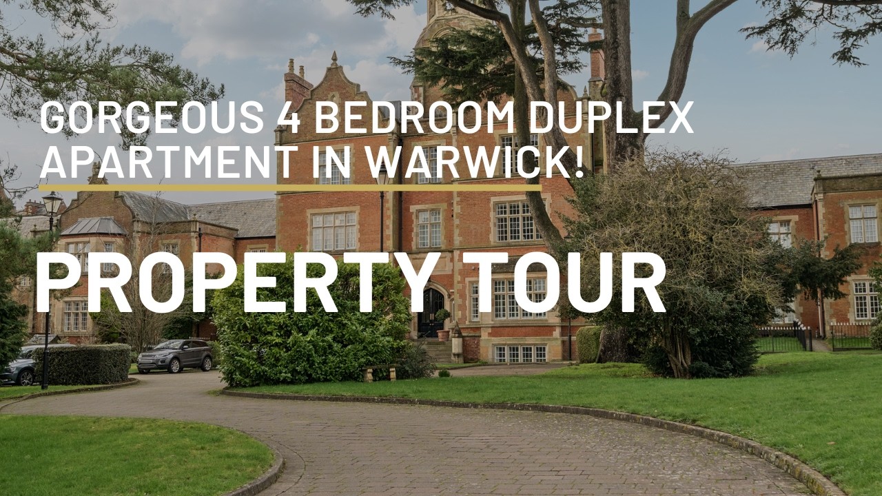 Inside a 4 Bedroom, Duplex Apartment in a Grade II Listed Estate in Warwick | Property Tour UK