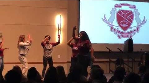 Lambda Theta Alpha Latin Sorority, Inc Zeta Chapter Fall 2017 Yard Show