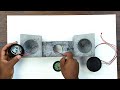 DIY Concrete Bluetooth speaker