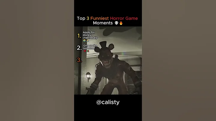 Top 3 Funniest Horror Gaming Moments! (I Lost It at #2 😭🔥) thumbnail