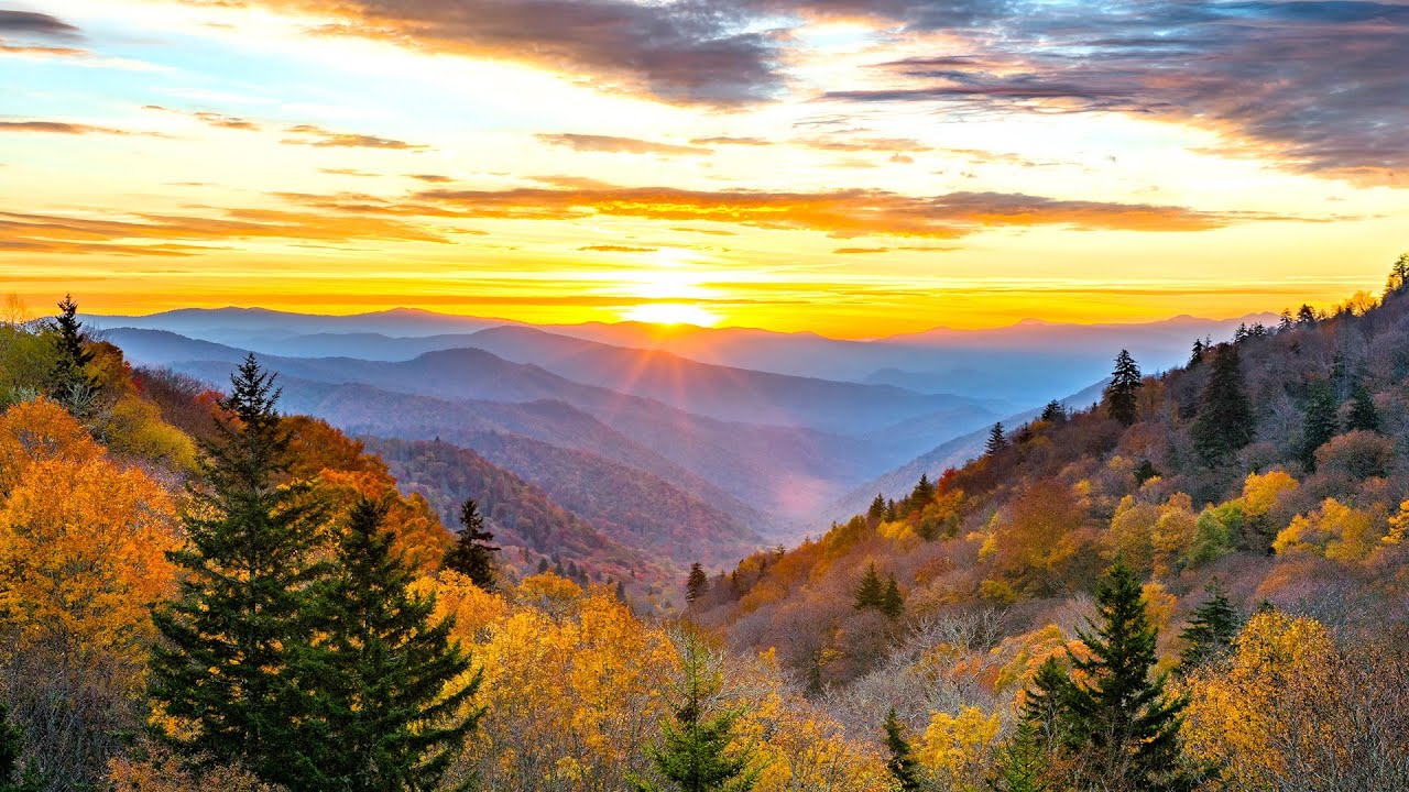 Beautiful Relaxing Music, Peaceful Music, "Autumn in the Appalachian Mountains" by Tim Janis