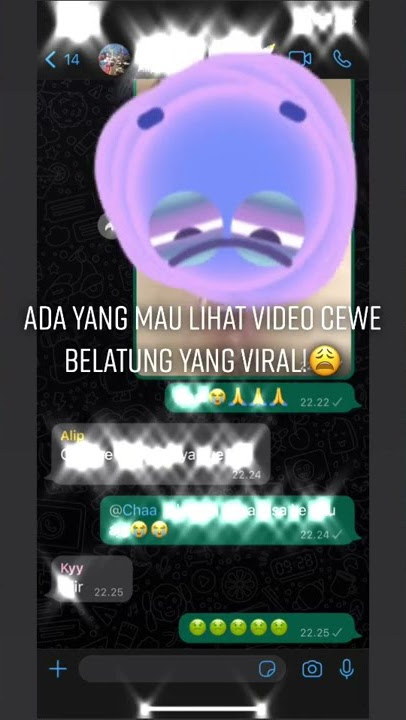 Viral Cewek Belatung