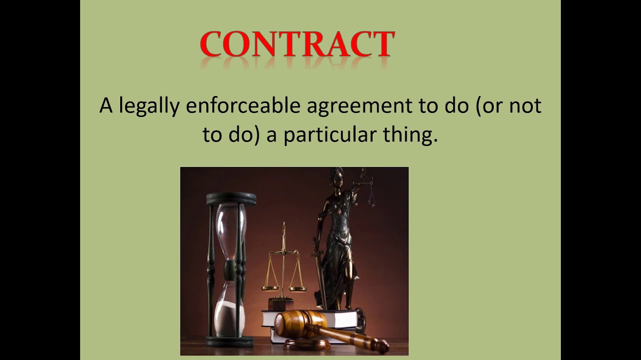 Eliott Dear Lawyer What Is Legally Enforceable Agreement YouTube Eliott Dear Lawyer What Is Legally Enforceable Agreement YouTube