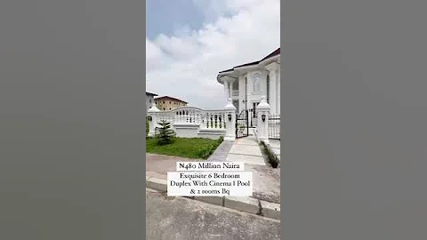 Well structured 6bedroom palace for sale in Ajah, Lagos..N480M. surestproperties  ☎️+2348032527592