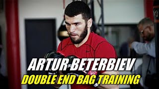 Artur Beterbiev Double End Bag Training