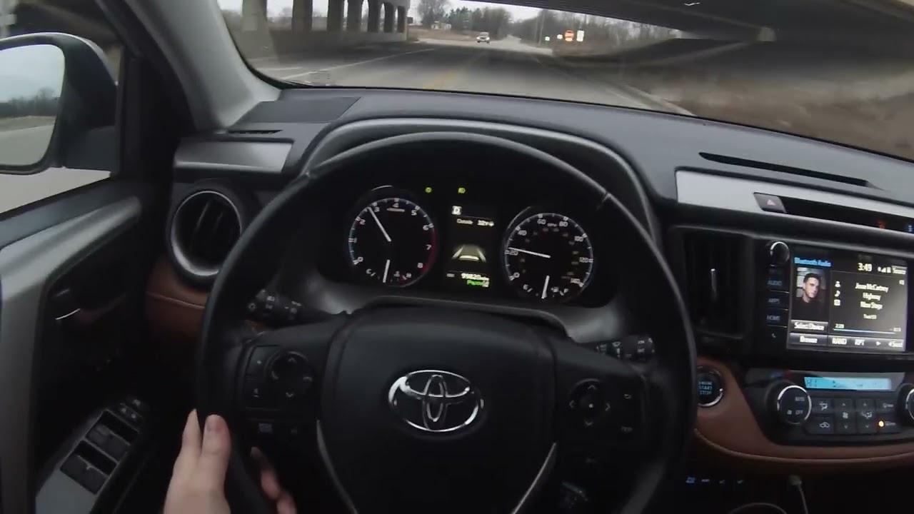 2016 Toyota RAV4 Limited AWD POV Test Drive