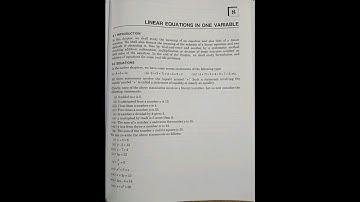 Class 7 |  Exercise :  8.4 -- Linear Equations in One Variable ✨ RD Sharma Book | Step-by-Step Guide