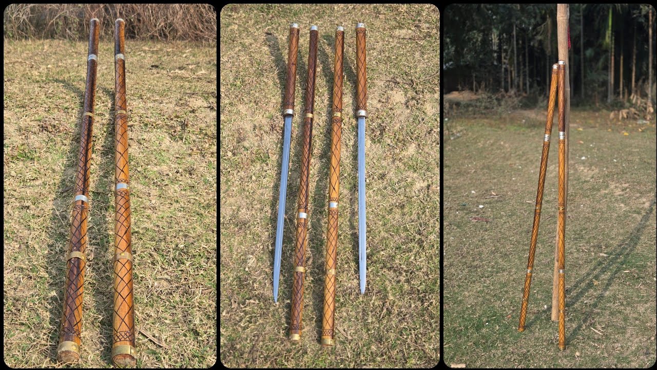 gupti making a hidden sword|sword making 