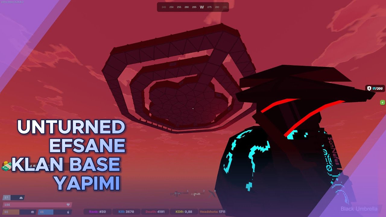 Unturned’de En Güvenli Sky Base! | UNTURNED