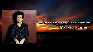 Billie Joe Armstrong of Green Day - You Can&#39;t Put Your Arms Around A Memory  lyrics