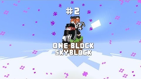 can YOU beat minecraft using ONE block? *timelapse episode, 2*