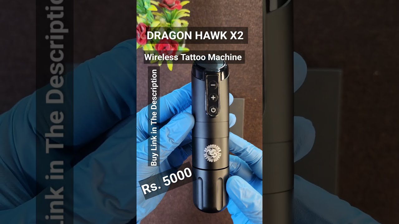 Dragon hawk X2 Pen Machine - YouTube