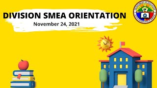 DIVISION SMEA ORIENTATION