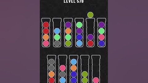 【Ball Sort Puzzle】Level.578