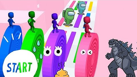 Layers Roll - All Levels Gameplay Android,ios Walkthrough Mobile Game Update Level 512