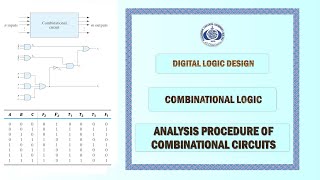 Digital Logic Design - Unit 04 - Combinational Logic - Part 02 - Analysis Procedure