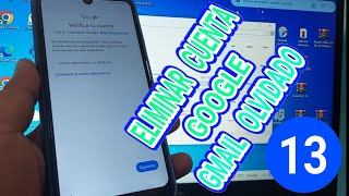 Eliminar cuenta google samsung a22 5g 4g android 13