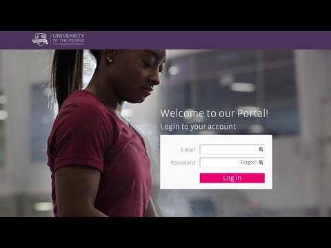 How to access Uopeople library using your phone