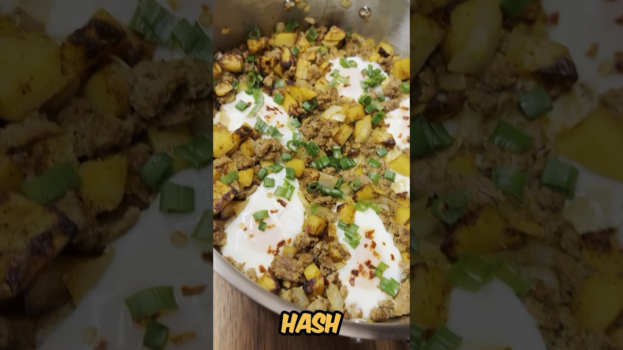 EASY High Protein Breakfast Hash 