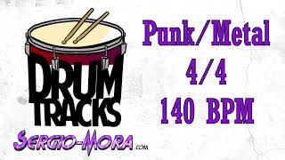 Drum track Punk/Metal 140 BPM 4/4