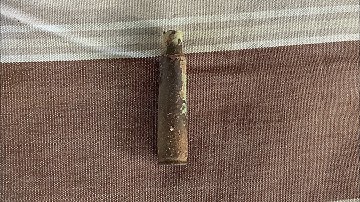 First bullet casing found metal detecting