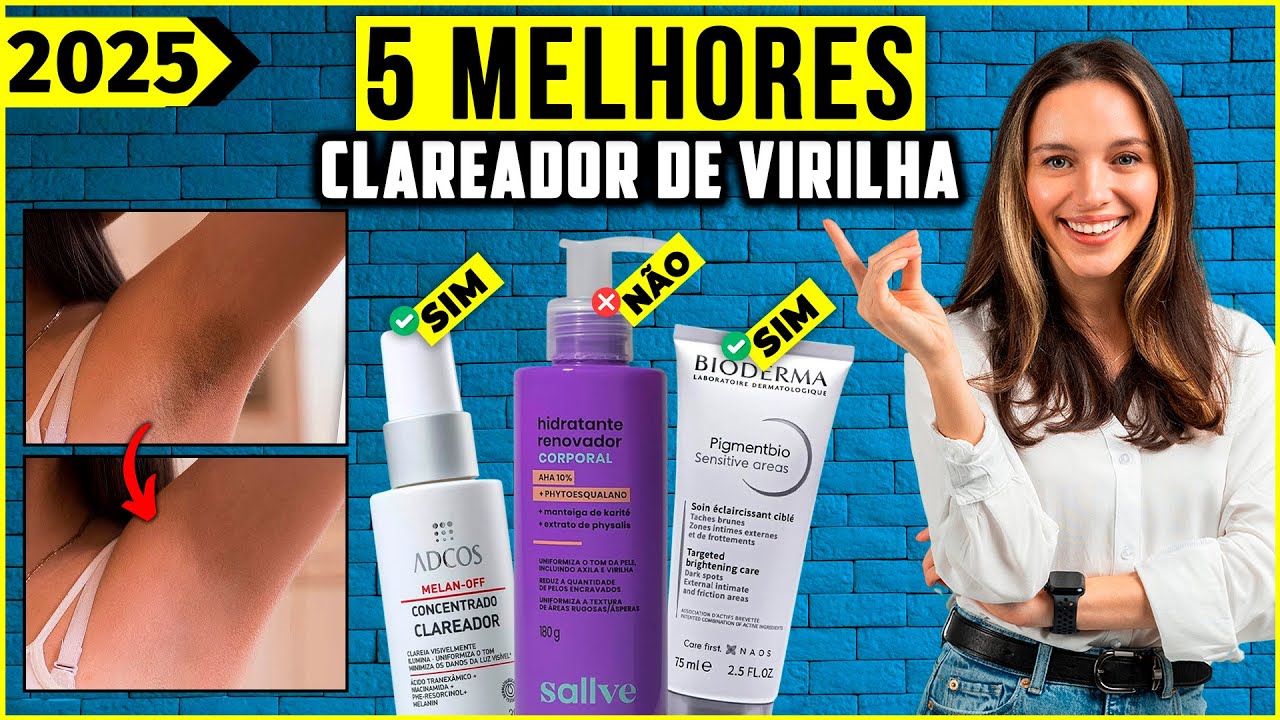 Os 5 Melhores Clareador de Virilha/Clareador de Axilas Em 2025! - YouTube