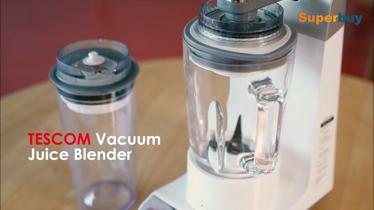 Vacuum Juice Blender Clear White TMV1500SEA YouTube